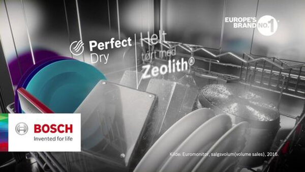 công nghệ sấy zeolith trong máy rửa bát bosch
