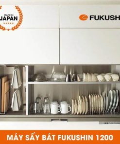 Giá bát nâng hạ điện sấy khô tự động Fukushin Nhật Bản 1200mm