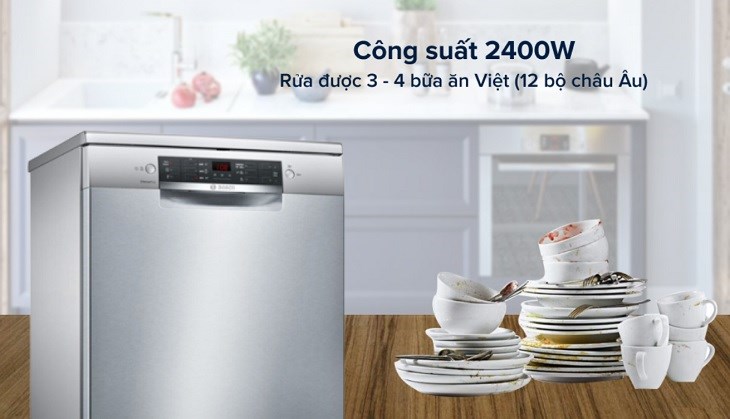 8 Lý do nên mua máy rửa chén bát Bosch cho gia đình 2025