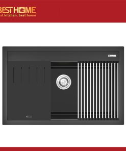 Chậu rửa bát đá Granite Sink Terra 790S Black