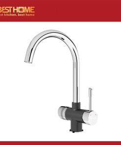 Vòi rửa bát ba đường nước Trim-Water Black