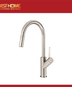 Vòi rửa bát dây rút Ponte Nickel