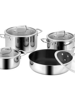 BỘ NỒI CHẢO CAO CẤP MC1801- LUXURY