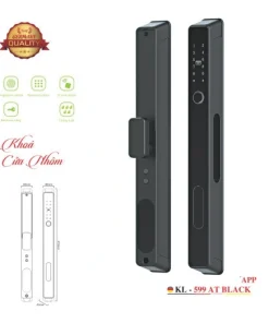 Khóa cửa thông minh Kassler KL-599 AT Black App