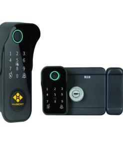 Khoá điện tử cửa cổng Hubert HB CC78 Black chống nước