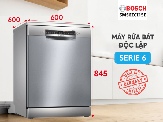 Máy rửa bát Bosch Serie 6