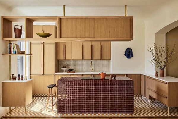 Phong Cách bếp Mid-Century Modern