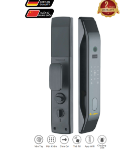 Khoá cửa gỗ Hubert HB CG26 Black