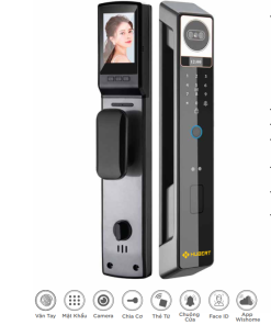 Khóa điện tử cửa gỗ Hubert HB CG88 Black