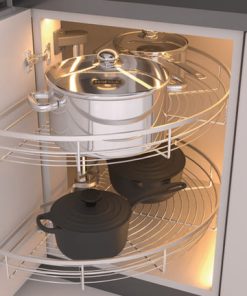 Bộ rổ góc xoay 180 độ Hafele - Mezzo