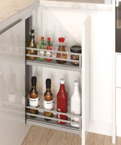 Bộ rổ gia vị Hafele - OMERO 150 ( lắp đặt bên phải )